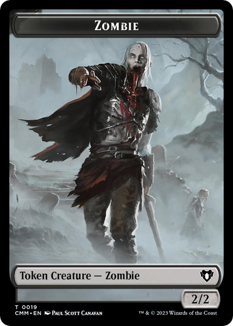 Commander Masters - Zombie (#19) Token (Foil)