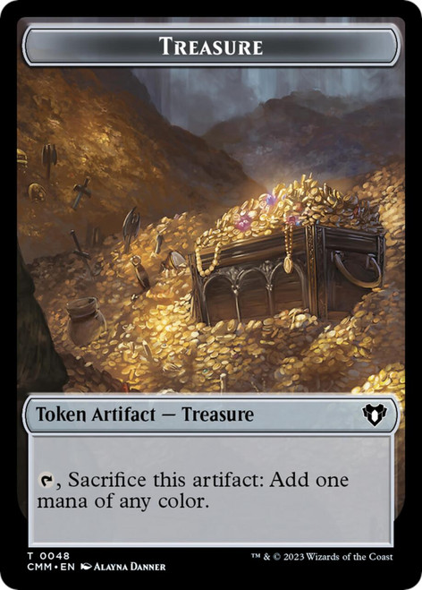 Commander Masters - Treasure Token (Foil)