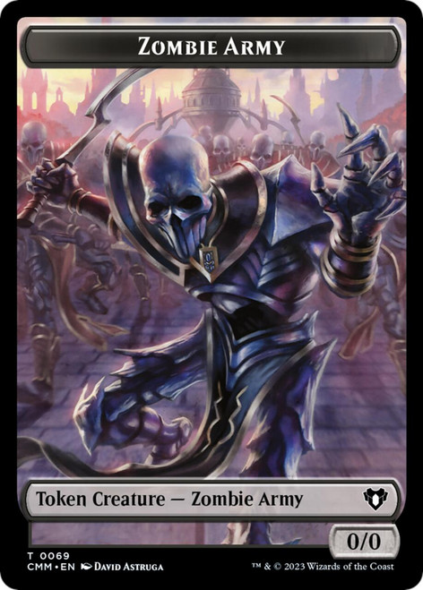 Commander Masters - Zombie Army Token (Foil)