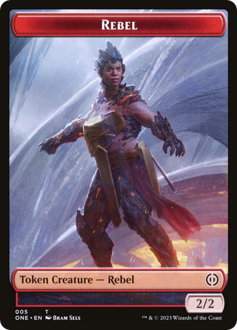 Phyrexia: All Will Be One - Rebel Token