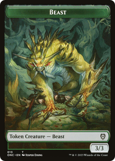 Phyrexia: All Will Be One Commander - Beast Token