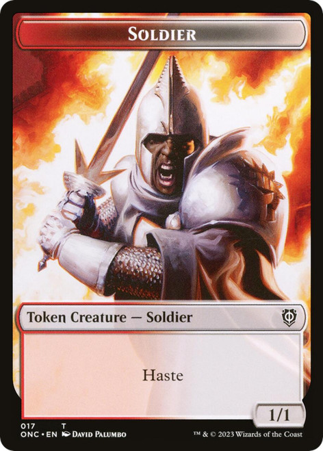 Phyrexia: All Will Be One Commander - Soldier (#17) Token