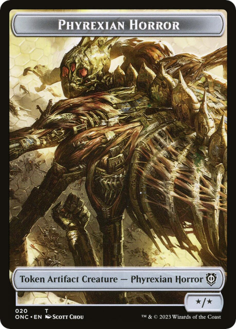 Phyrexia: All Will Be One Commander - Phyrexian Horror Token