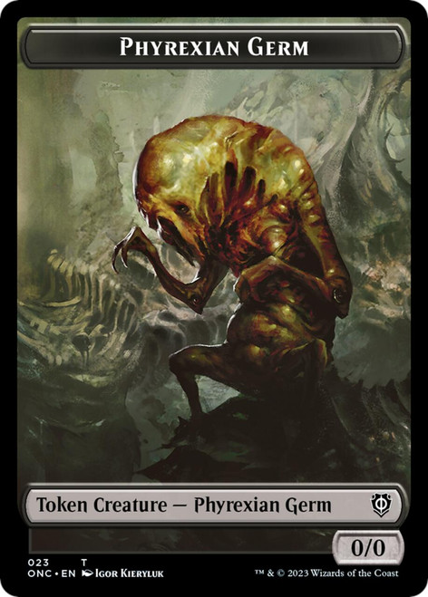 Phyrexia: All Will Be One Commander - Phyrexian Germ Token