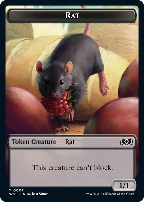Wilds of Eldraine - Rat Token