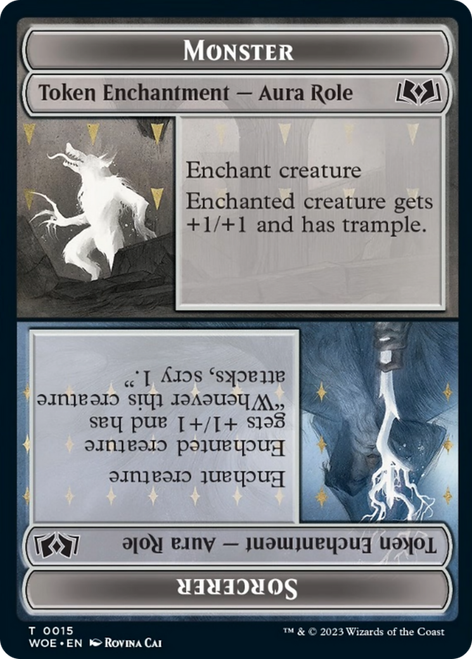 Wilds of Eldraine - Monster / Sorcerer Token