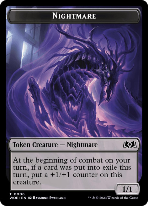 Wilds of Eldraine - Nightmare Token (Foil)