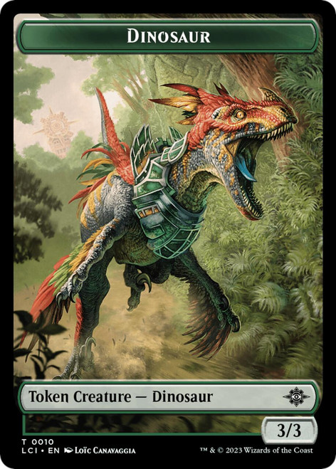 Lost Caverns of Ixalan - Dinosaur (#10) Token