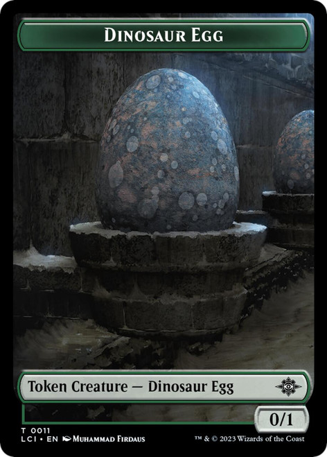 Lost Caverns of Ixalan - Dinosaur Egg Token