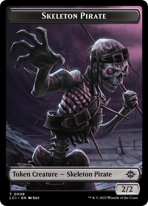 Lost Caverns of Ixalan - Skeleton Pirate Token (Foil)