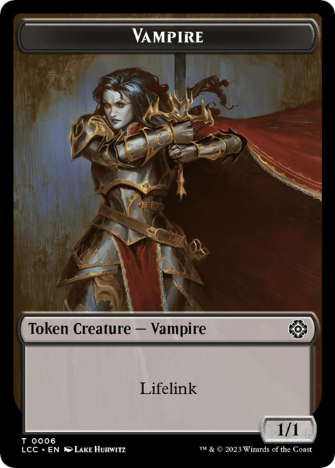 Lost Caverns of Ixalan Commander - Vampire (#6) Token