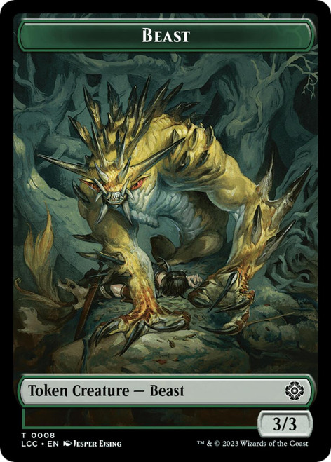 Lost Caverns of Ixalan Commander - Beast Token