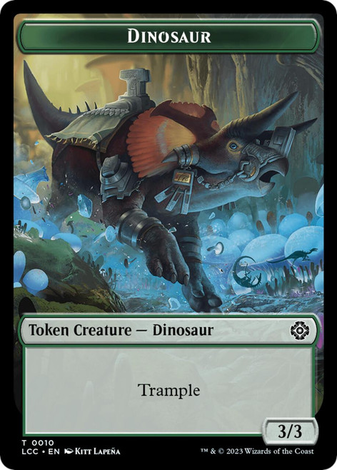 Lost Caverns of Ixalan Commander - Dinosaur Token