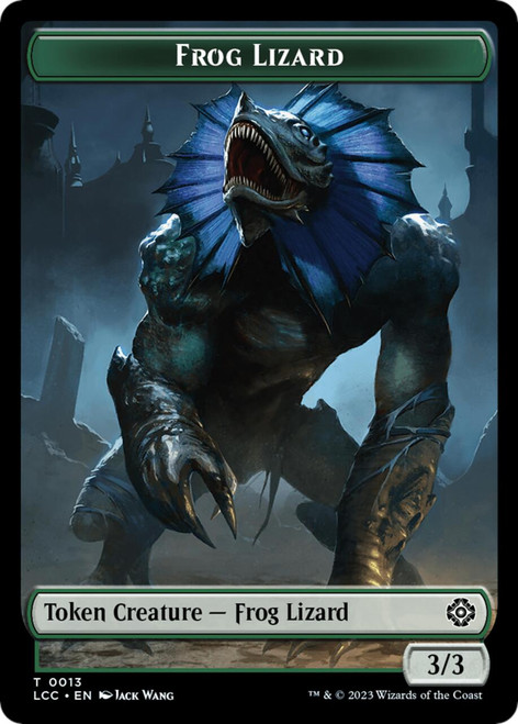 Lost Caverns of Ixalan Commander - Frog Lizard Token