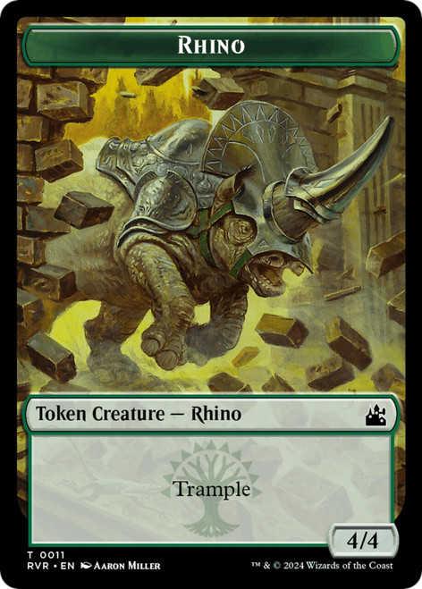 Ravnica Remastered - Rhino Token