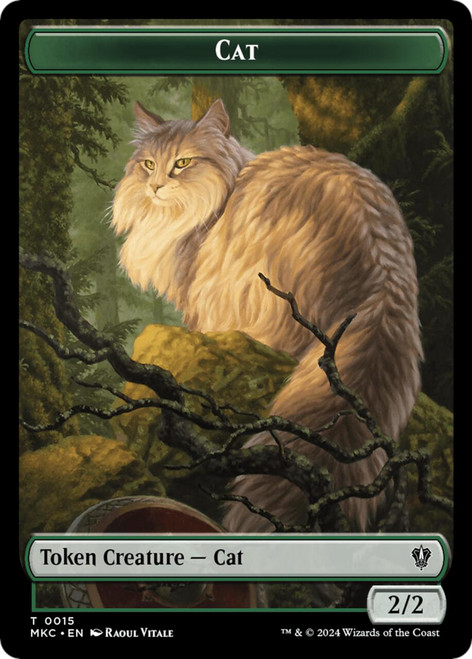 Murders at Karlov Manor Commander - Cat Token