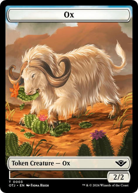 Outlaws of Thunder Junction - Ox Token