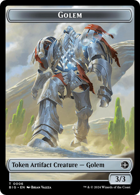 The Big Score - Golem Token (Foil)