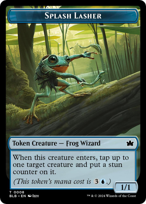 Bloomburrow - Splash Lasher Token