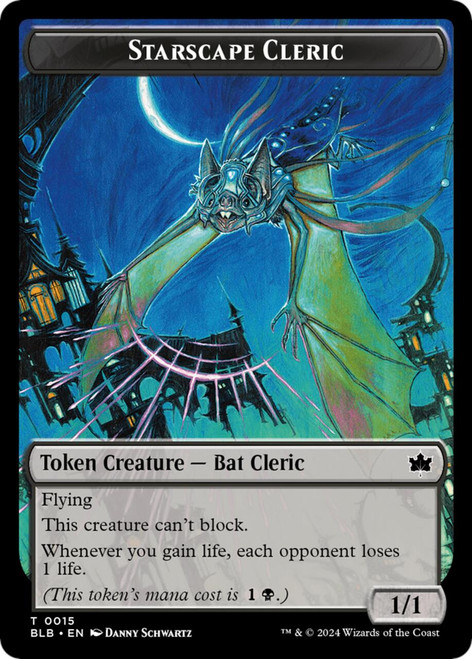 Bloomburrow - Starscape Cleric Token