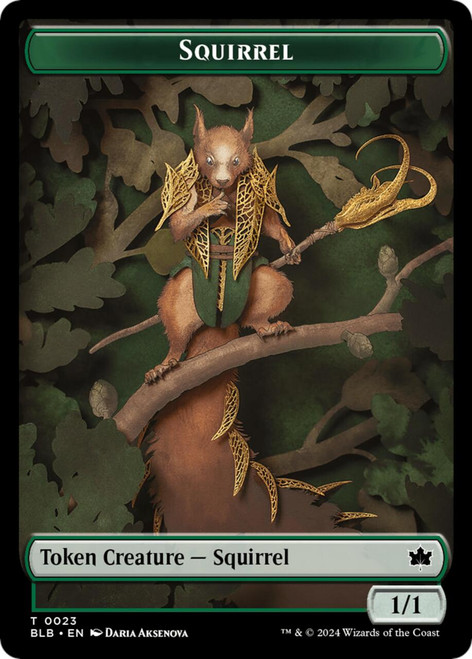 Bloomburrow - Squirrel Token