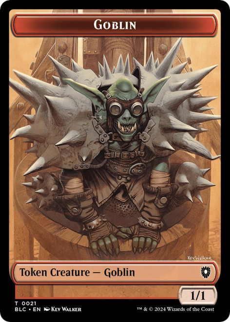 Bloomburrow Commander - Goblin Token