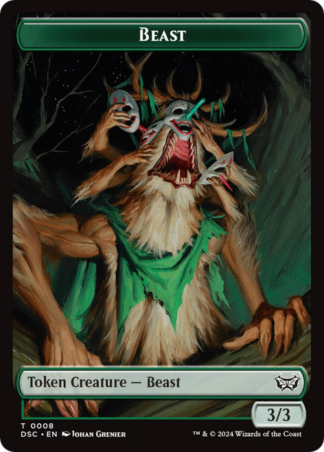 Duskmourn: House of Horror Commander - Beast Token
