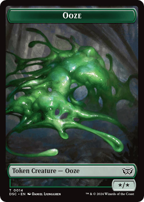 Duskmourn: House of Horror Commander - Ooze (#14) Token