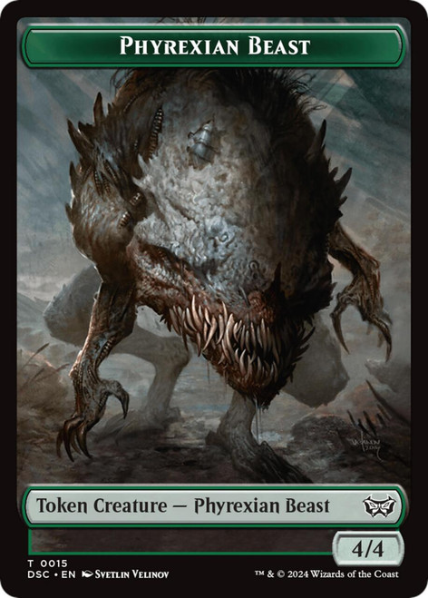 Duskmourn: House of Horror Commander - Phyrexian Beast Token