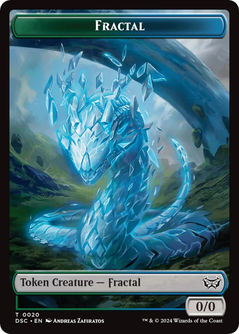 Duskmourn: House of Horror Commander - Fractal Token