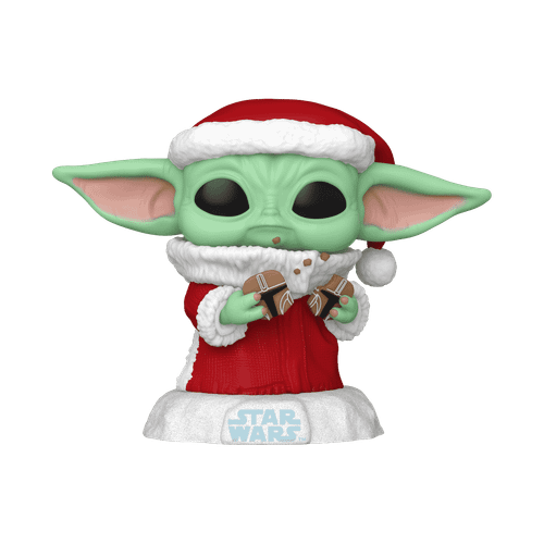 POP! Star Wars #747 Holiday Grogu with Christmas Cookie