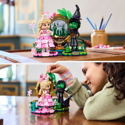 Wicked Elphaba & Glinda Figures Building Set 75682