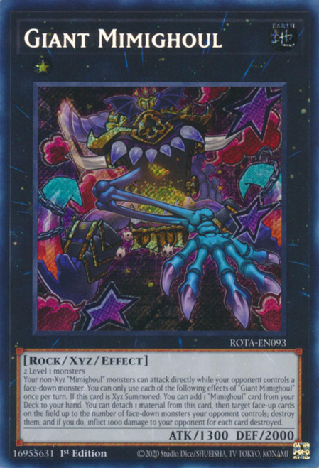 ROTA-EN093 Giant Mimighoul (Secret Rare)