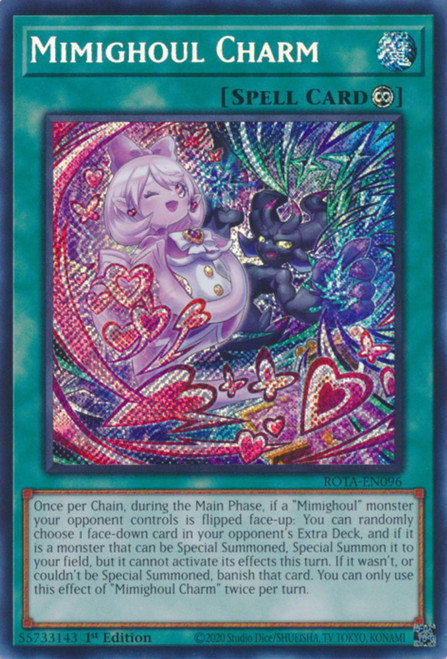 ROTA-EN096 Mimighoul Charm (Secret Rare)
