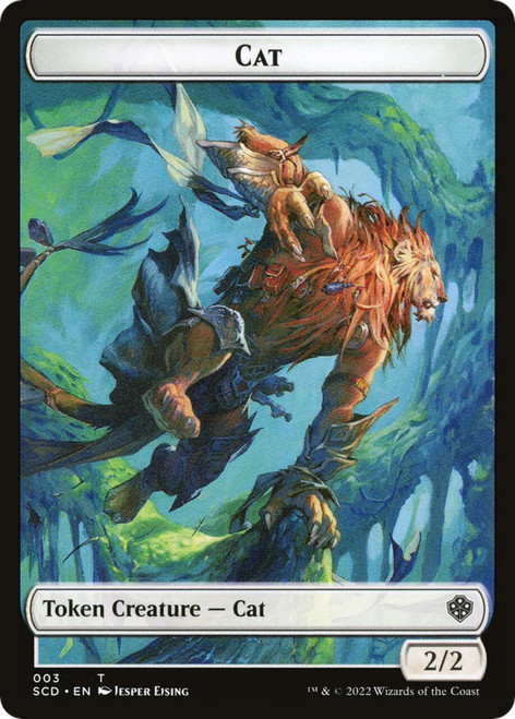 Starter Commander Decks - Cat Token