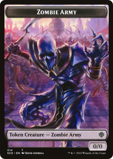 Starter Commander Decks - Zombie Army Token