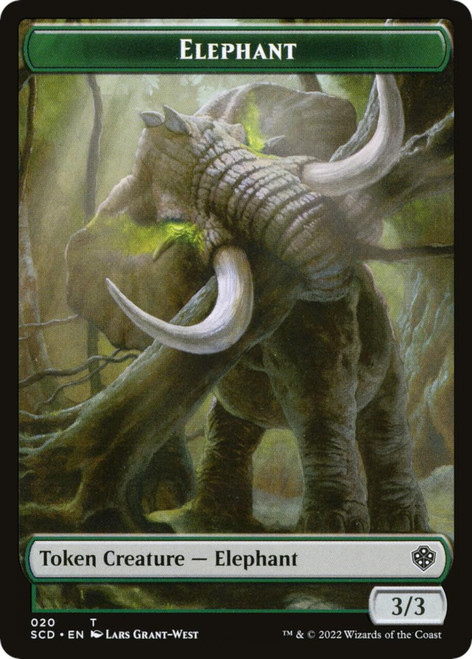 Starter Commander Decks - Elephant Token