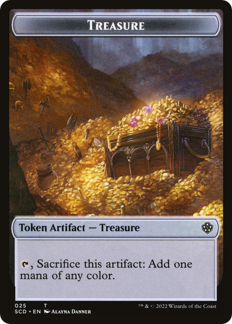 Starter Commander Decks - Treasure Token