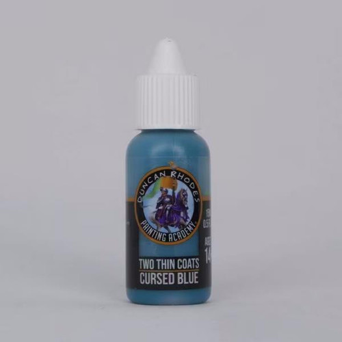 Two Thin Coats: Cursed Blue (Midtone)