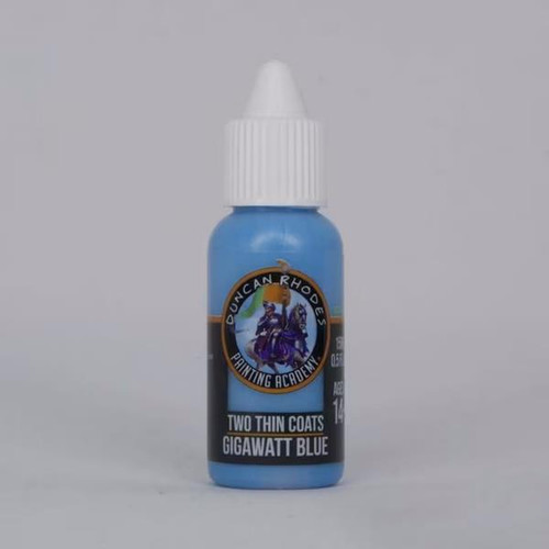 Two Thin Coats: Gigawatt Blue (Bright)
