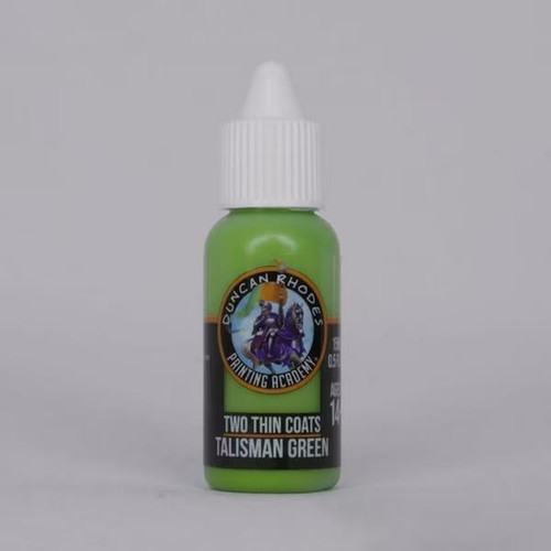 Two Thin Coats: Talisman Green (Bright)