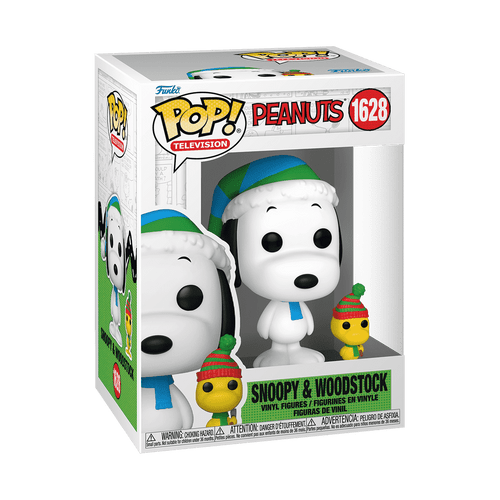 POP! TV - Peanuts #1628 Christmas Snoopy & Woodstock