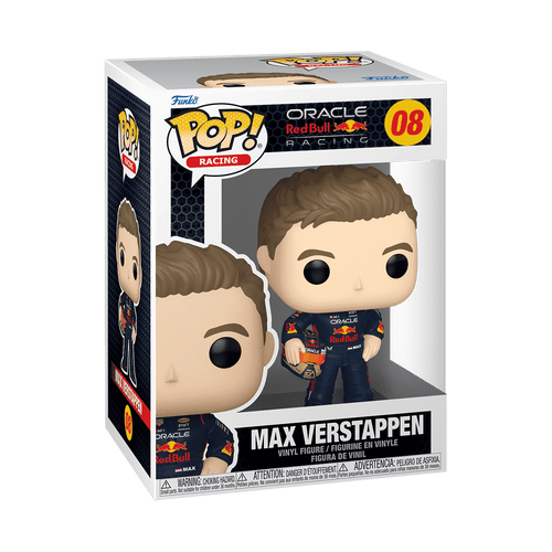 POP! Racing #08 Oracle Red Bull Racing - Max Verstappen with Helmet