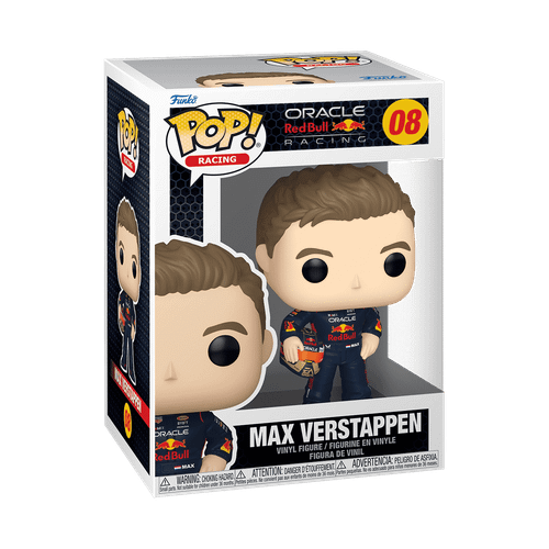 POP! Racing #08 Oracle Red Bull Racing - Max Verstappen with Helmet