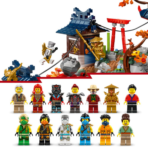 NINJAGO Tournament Battle Arena Ninja Toy Set 71818