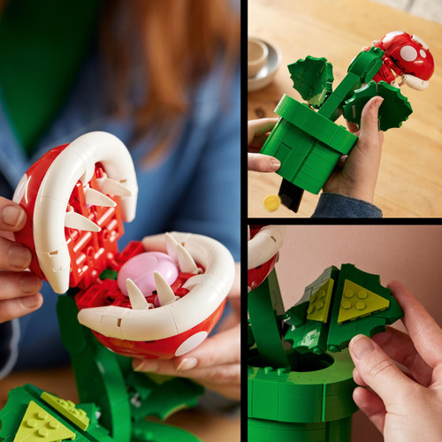 Super Mario Piranha Plant Figure Set for Adults 71426