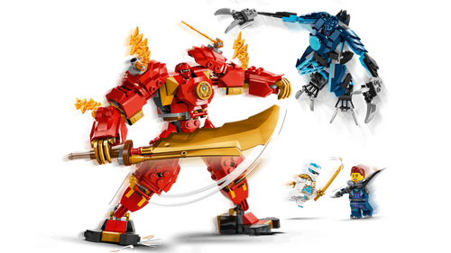 NINJAGO Kai's Elemental Fire Mech Ninja Toy Set 71808