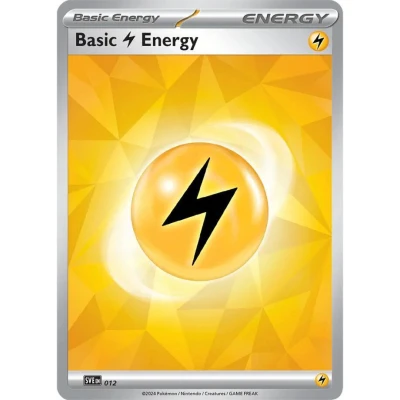 Scarlet & Violet SVE EN12 Basic Lightning Energy (Non-Holo)