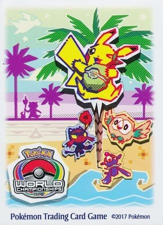Pokemon Worlds Championships Anaheim 2017 Competitor Sleeves (65)