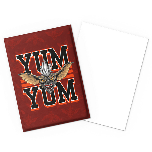 Dragon Shield Brushed Art Sleeves - Gremlins Stripe
